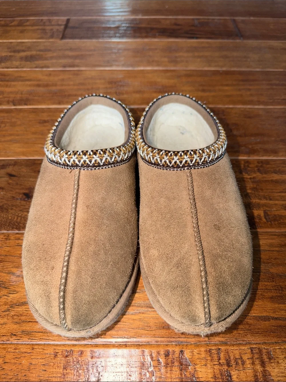 UGG Kids' Tasman II Slipper in Chestnut, size 3